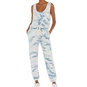 Blue tye dye sz M size medium PHILANTHROPY jumpsuit NEW NWTS
